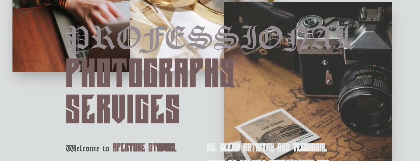 Aperture Studio project preview